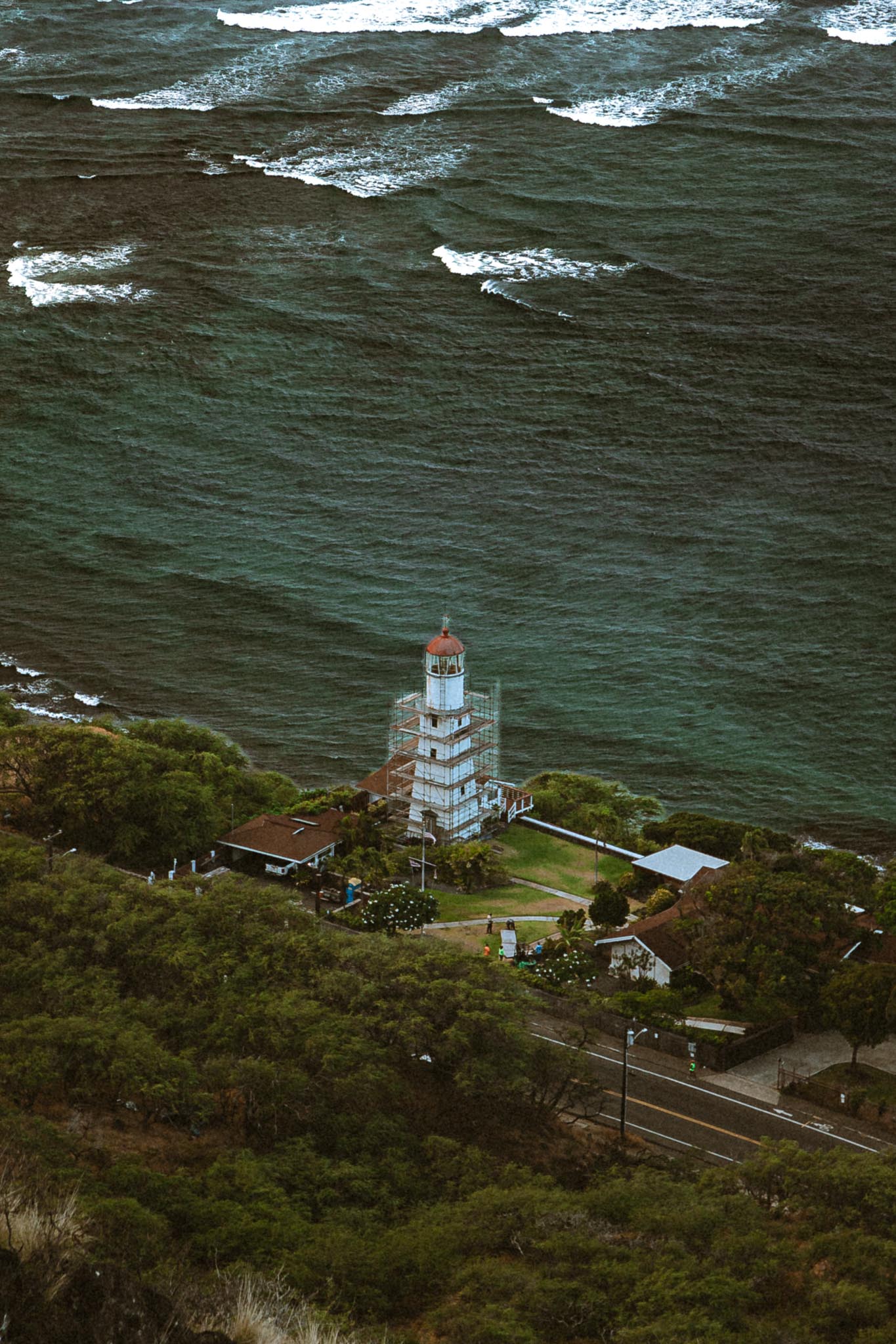 Makapuu lighthouse from the overlook